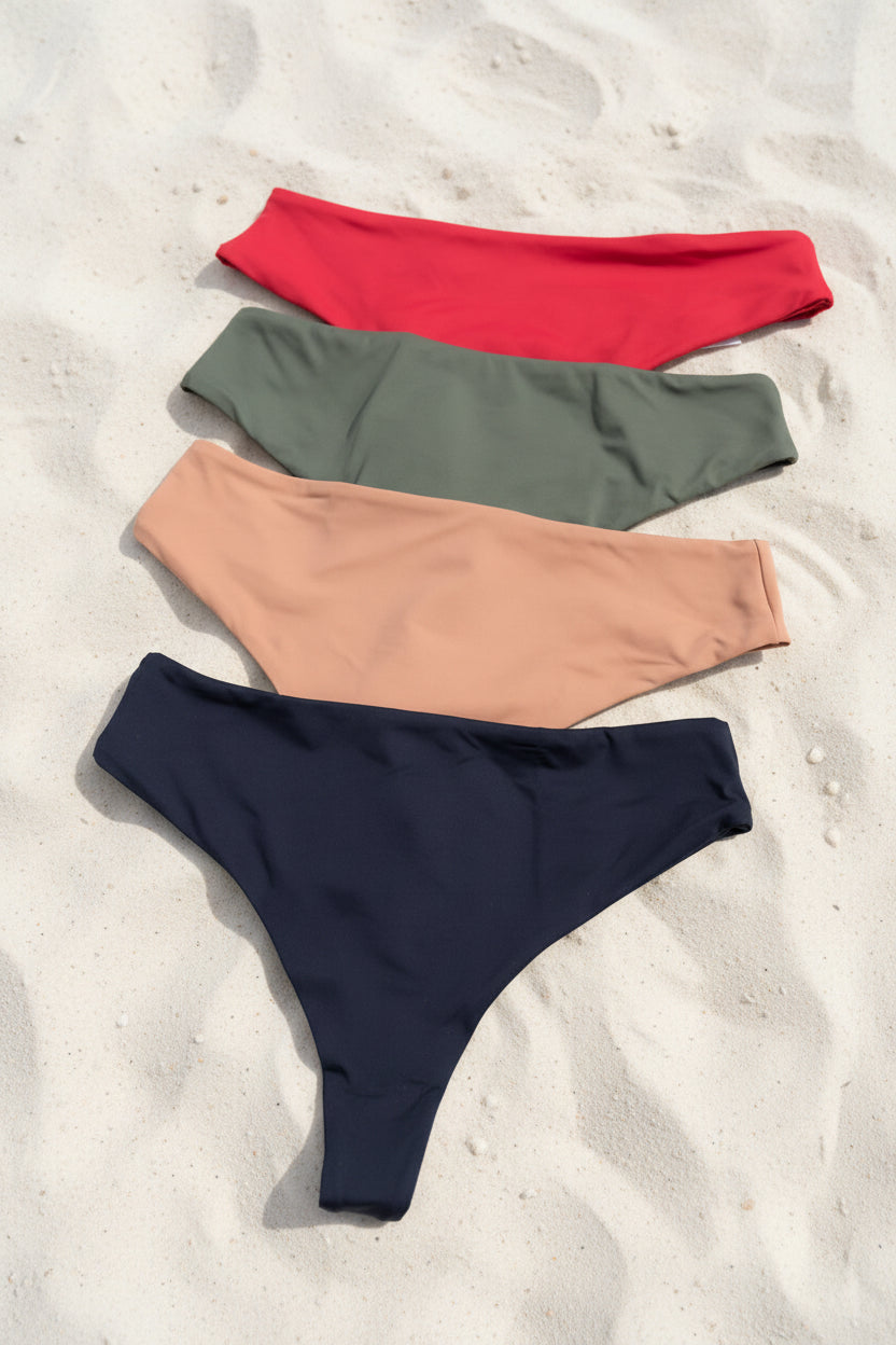 CREST BOTTOM — The High Waist Bikini Bottom