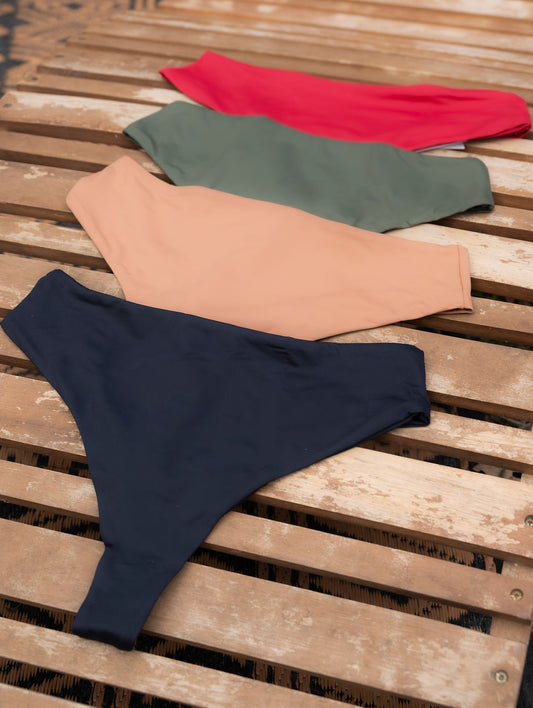 CREST BOTTOM - The High Waist Bikini Bottom