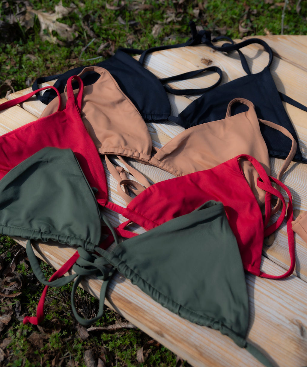 SHORE TOP - The Triangle Bikini Top