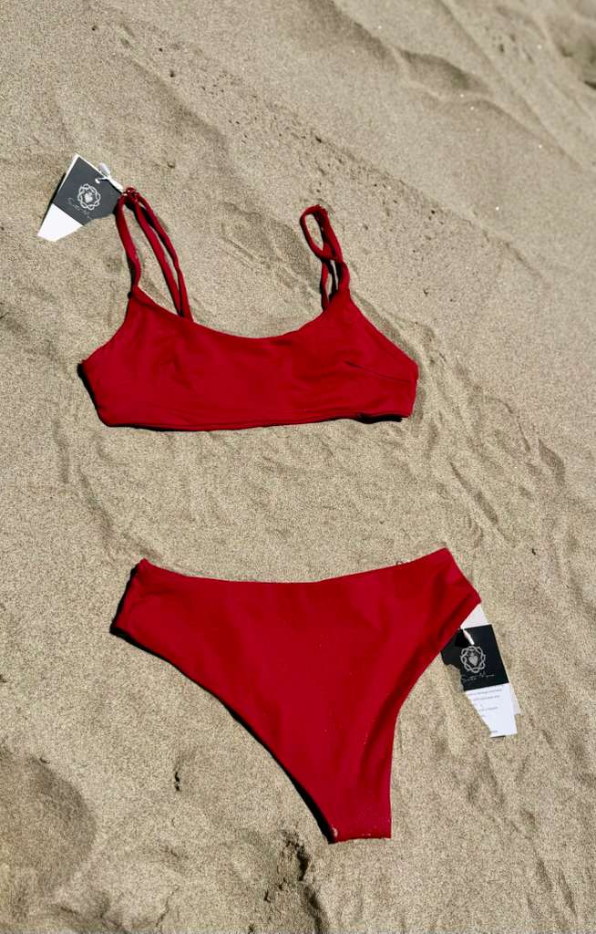 CREST BOTTOM - The High Waist Bikini Bottom